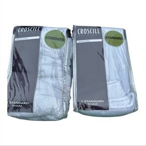 NWT Two Croscill Standard Sparkly Sham